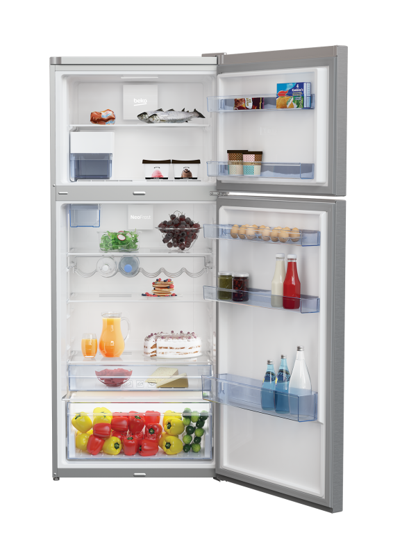 28" Freezer Top Stainless Steel Refrigerator with Auto Ice Maker BFTF2715SSIM
