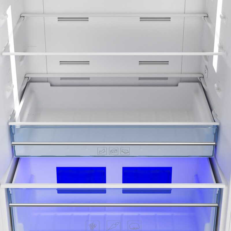 28" Freezer Top Refrigerator with Auto Ice Maker BFTF2716WHIM
