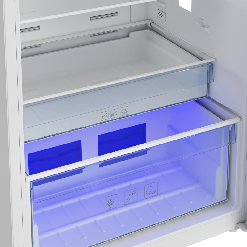 28" Freezer Top Refrigerator with Auto Ice Maker BFTF2716WHIM