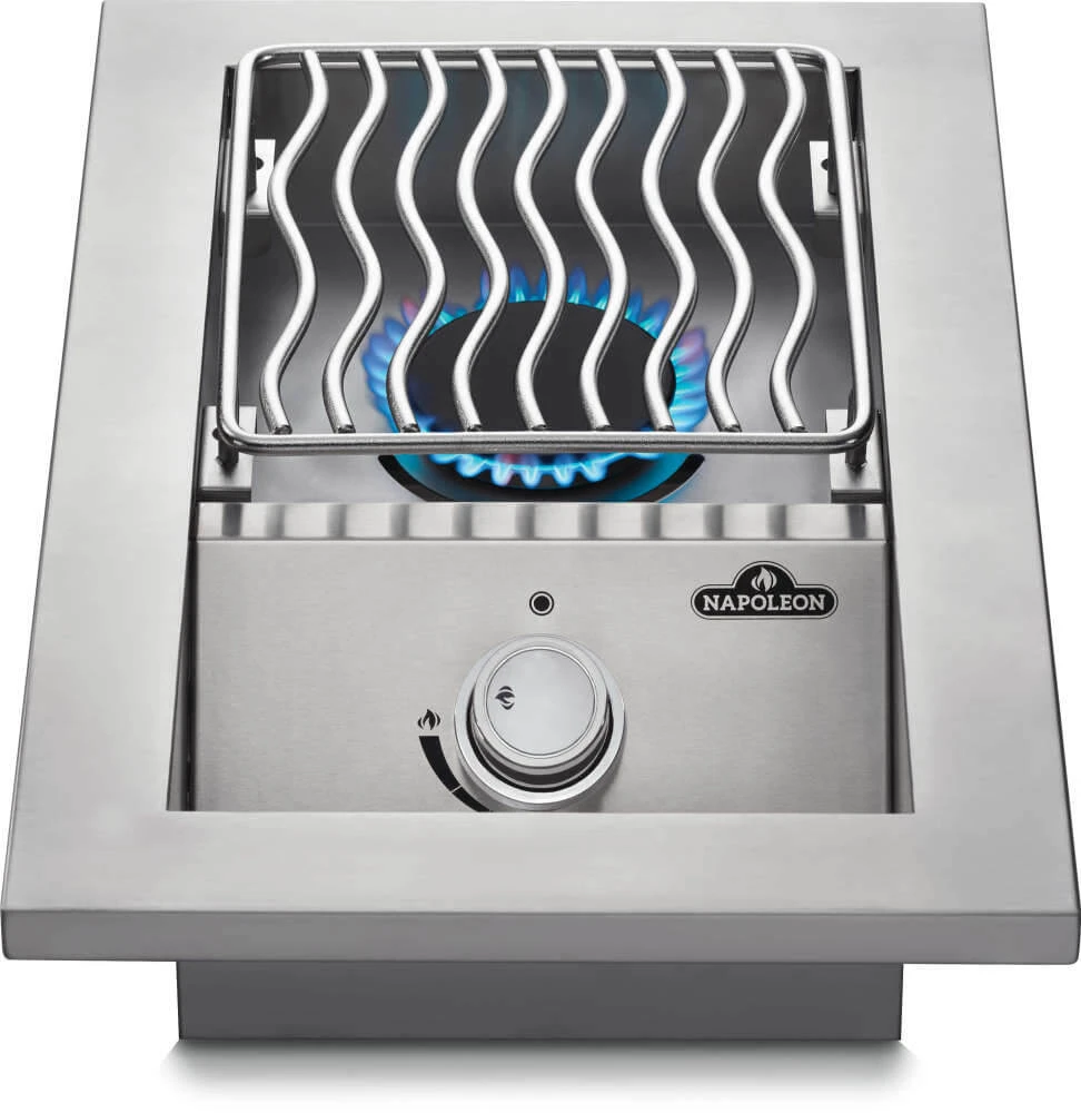 Built-in 500 Series Single Range Top Burner with Stainless Steel Cover BI10RTPSS