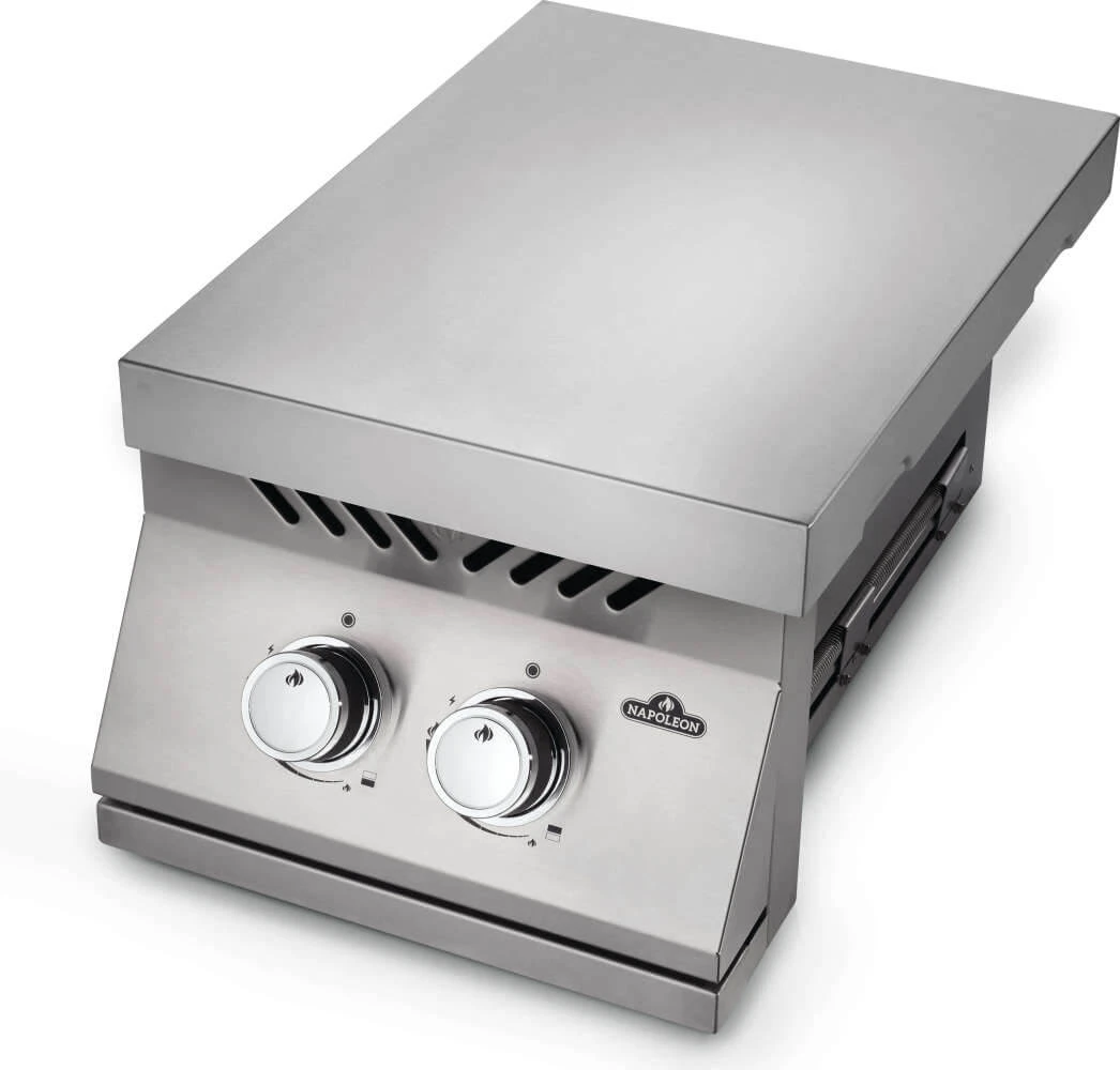 Built-in 500 Series Inline Dual Range Top Burner with Stainless Steel Cover BI12RTPSS