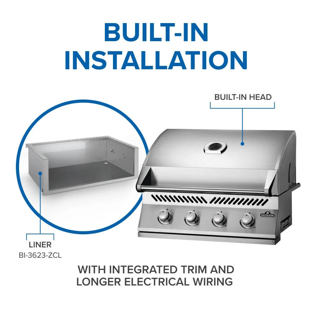 Built-In 500 Series 32 Grill Head BI32NSS