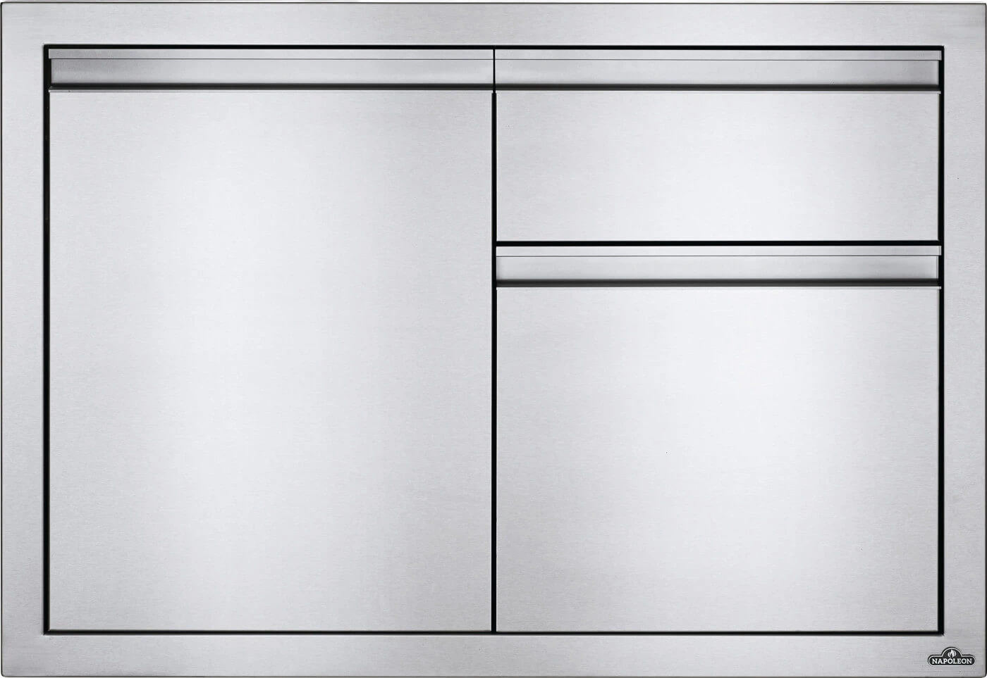 36 x 24 inch Single Door & Standard Drawer and Standard Drawer BI36241D2DR