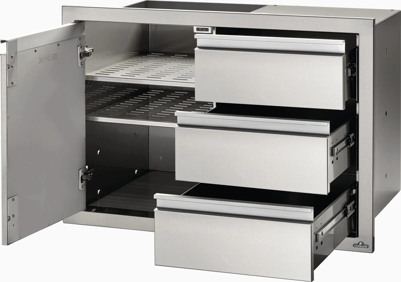 36 x 24 inch Single Door & Triple Drawer Combo and Triple Drawer BI36241D3DR