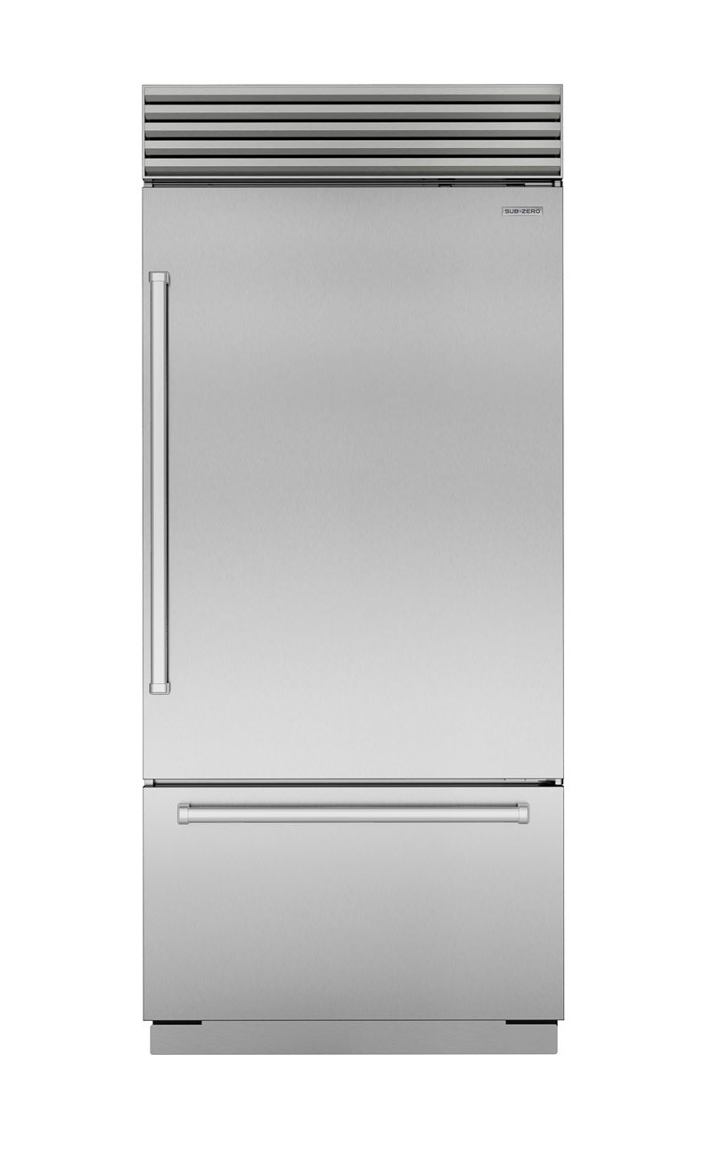 36" Classic Over-and-Under Refrigerator/Freezer with Internal Dispenser BI36UIDS