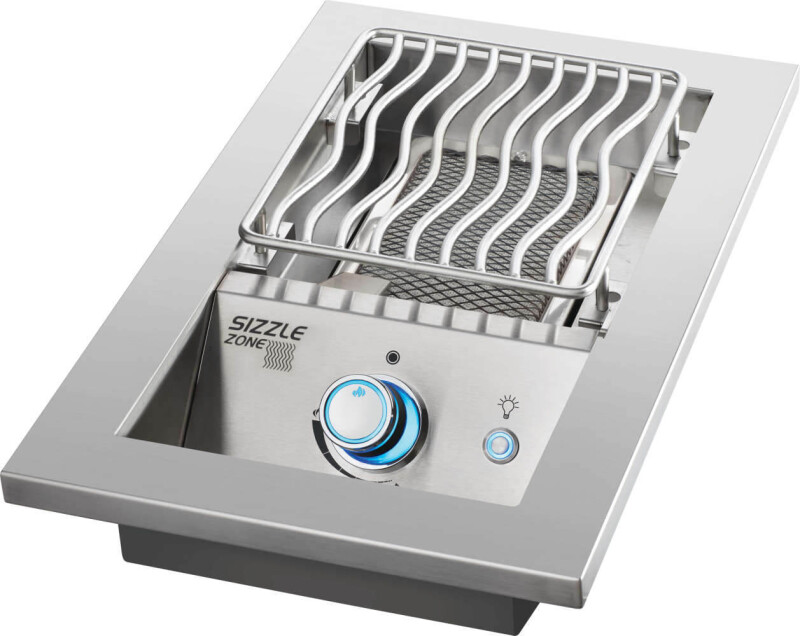Built-in 700 Series Single Infrared Burner with Stainless Steel Cover BIB10IRNSS