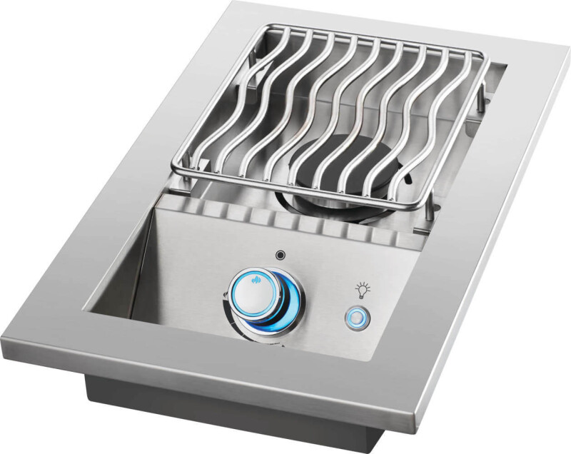 Built-in 700 Series Single Range Top Burner with Stainless Steel Cover BIB10RTPSS