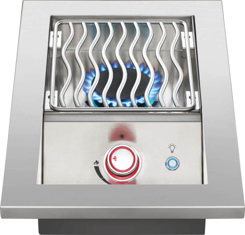 Built-in 700 Series Single Range Top Burner with Stainless Steel Cover BIB10RTPSS