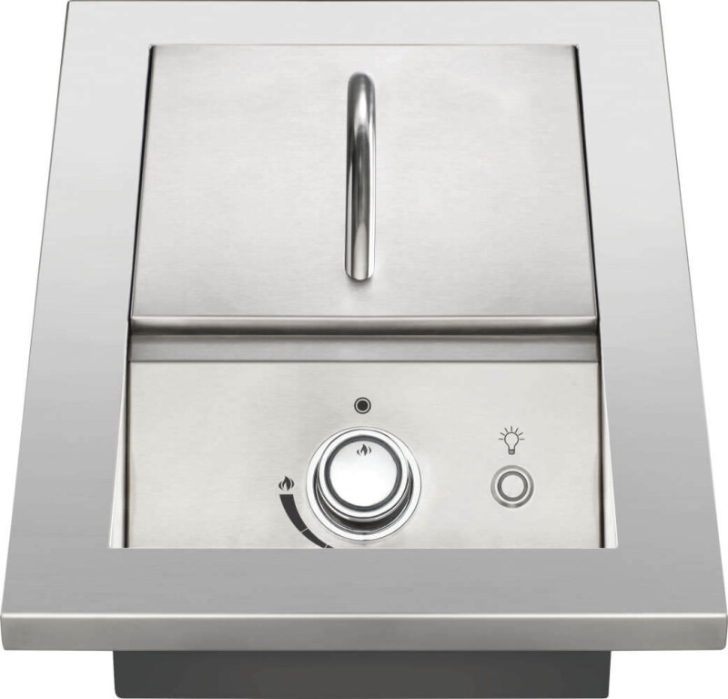 Built-in 700 Series Single Range Top Burner with Stainless Steel Cover BIB10RTPSS