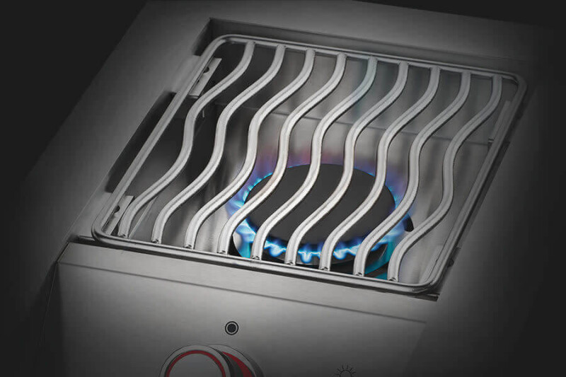Built-in 700 Series Single Range Top Burner with Stainless Steel Cover BIB10RTPSS