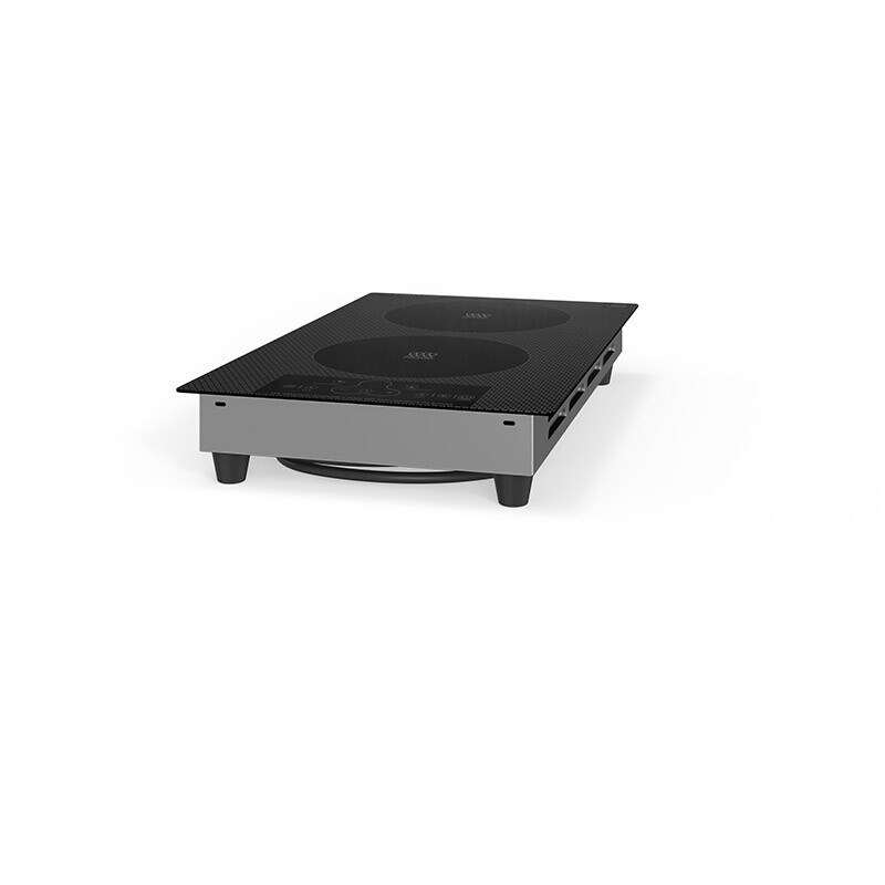 12 Inch Built-In/Freestanding 2 Burner VERTICAL Induction Cooktop 110V BIC122CCED, product image 4 of 15
