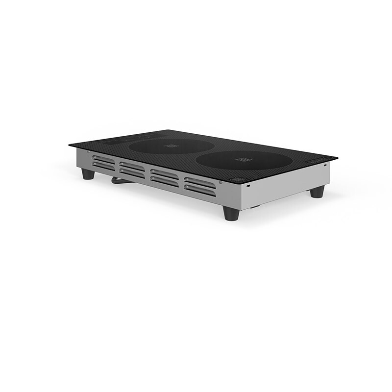12 Inch Built-In/Freestanding 2 Burner VERTICAL Induction Cooktop 110V BIC122CCED, product image 6 of 15