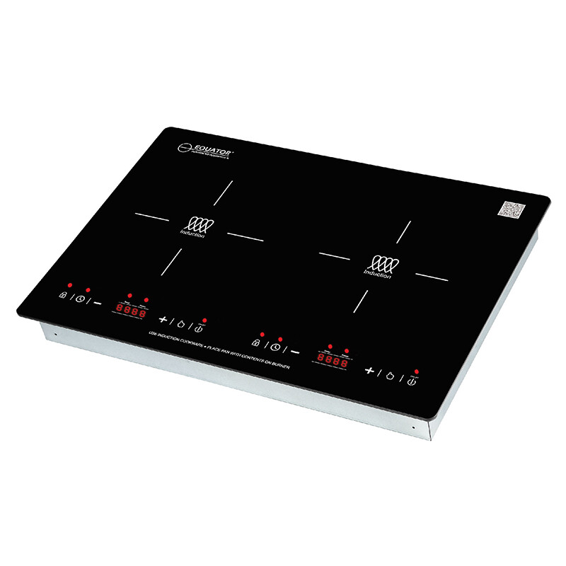 20 inch HORIZONTAL 2-BURNER Induction Cooktop 9 Power Builtin - Freestand 110V BIC202, product image 2 of 12