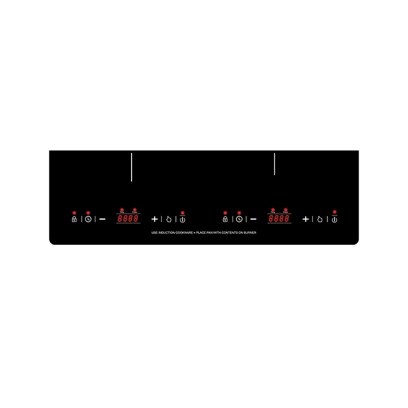 20 inch HORIZONTAL 2-BURNER Induction Cooktop 9 Power Builtin - Freestand 110V BIC202, product image 5 of 12
