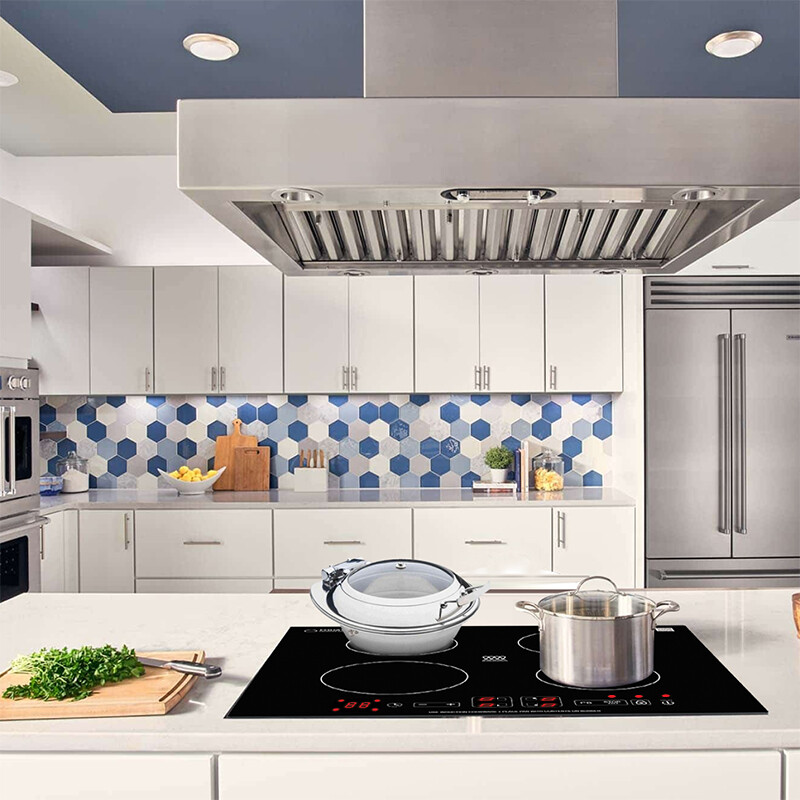 24 inch Built-In 4 Burner Induction Cooktop 9 Level POWER BOOST 220V BIC244, product image 11 of 11