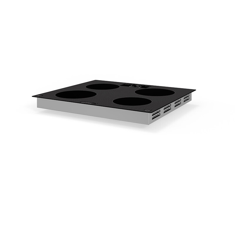24 inch Built-In 4 Burner Induction Cooktop POWER BOOST Keep Warm 240V 7400W BIC244CCED, product image 8 of 19