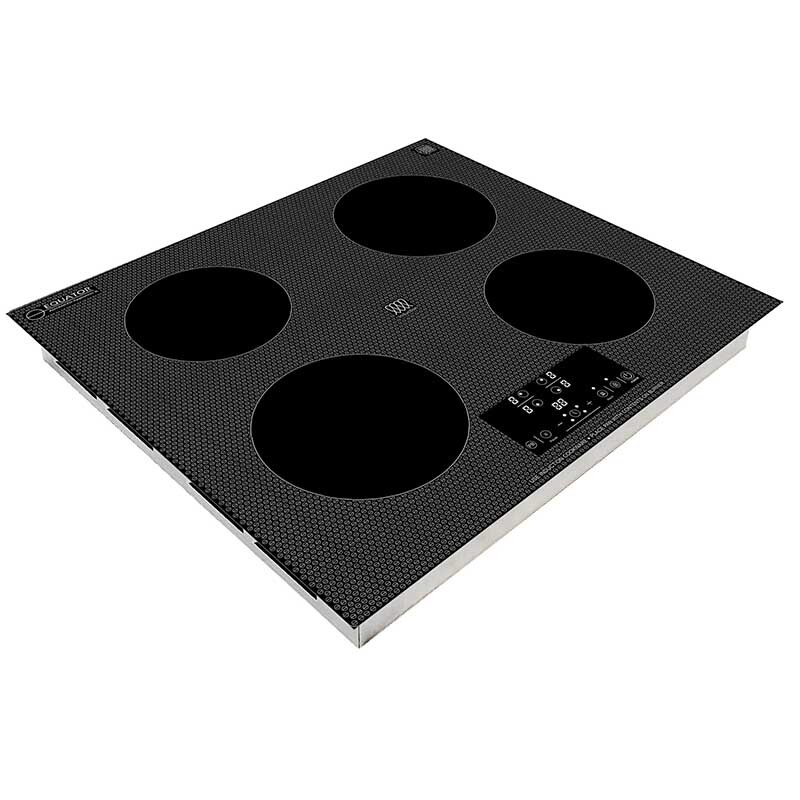 24 inch Built-In 4 Burner Induction Cooktop POWER BOOST Keep Warm 240V 7400W BIC244CCED, product image 12 of 19