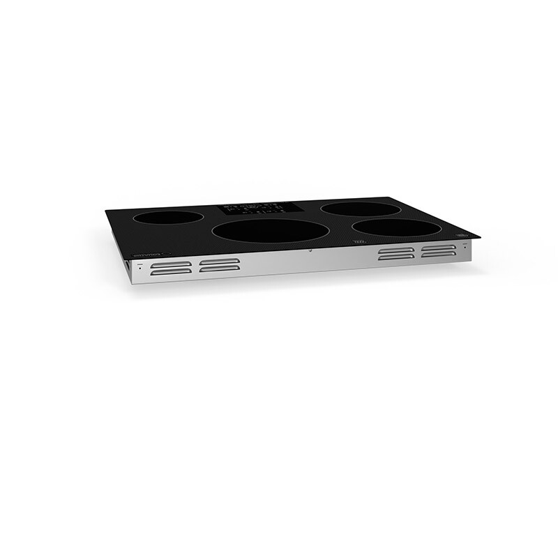 30 inch Built-In 4 Burner Induction Cooktop POWER BOOST Keep Warm 240V 7400W BIC304CCED, product image 3 of 15