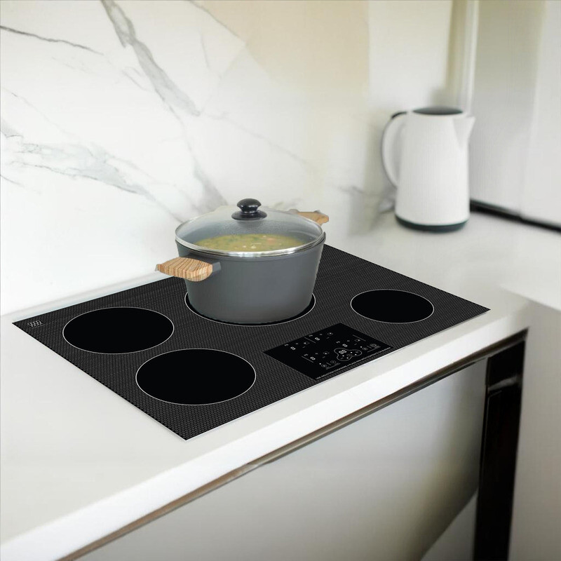30 inch Built-In 4 Burner Induction Cooktop POWER BOOST Keep Warm 240V 7400W BIC304CCED, product image 9 of 15