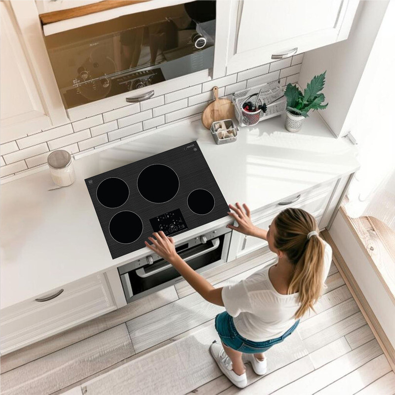 30 inch Built-In 4 Burner Induction Cooktop POWER BOOST Keep Warm 240V 7400W BIC304CCED, product image 10 of 15