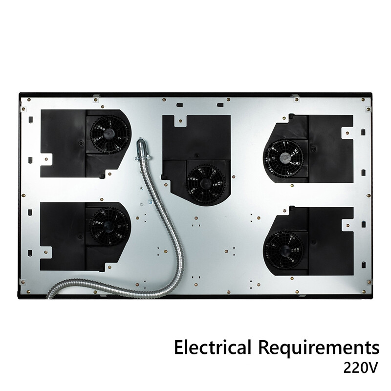 36 inch Built-in 5 Burner Induction Cooktop 9 Level POWER BOOST 220V BIC365, product image 4 of 9