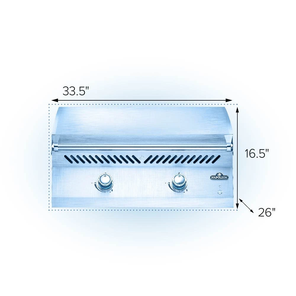 Built-In 700 Series 32 Griddle Stainless Steel BIG32FTPSS