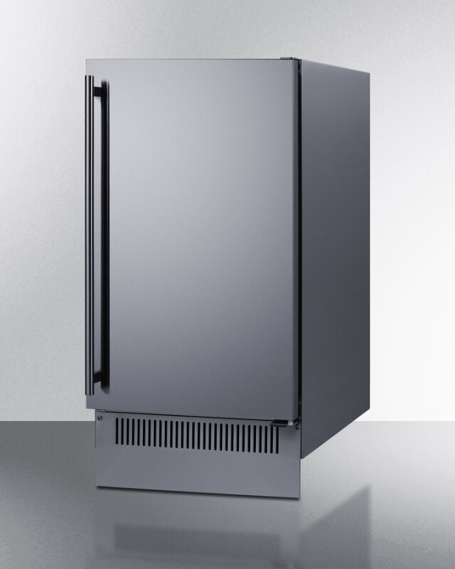 18" Wide Clear Icemaker BIM182