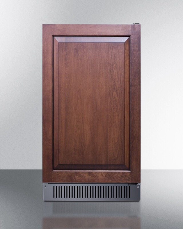 18" Wide Clear Icemaker, ADA Compliant (Panel Not Included) BIM182ADAIF