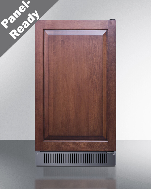 18" Wide Clear Icemaker, ADA Compliant (Panel Not Included) BIM182ADAIF