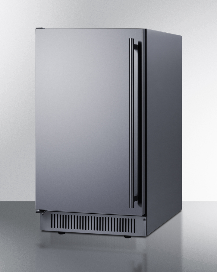 18" Wide Clear Icemaker, ADA Compliant BIM182ADALHD