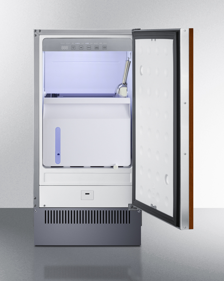 18" Wide Clear Icemaker (Panel Not Included) BIM182IFLHD