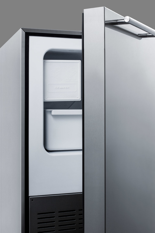 12 lb. Drain-Free Icemaker, ADA Compliant BIM25H32
