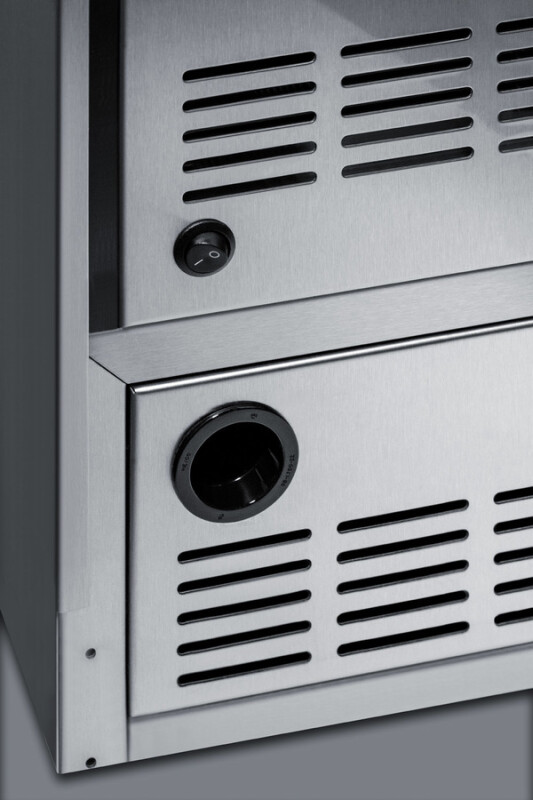 12 lb. Drain-Free Icemaker, ADA Compliant (Panel Not Included) BIM25H32IF