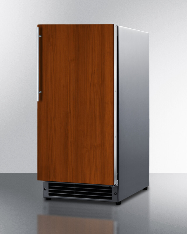 15" Wide 25 lb. Drain-Free Icemaker, ADA Compliant (Panel Not Included) view 5