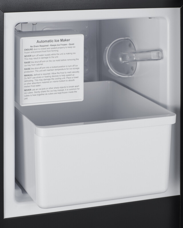 15 lb. Drain-Free Built-In Icemaker (Panel Not Included) BIM26IF