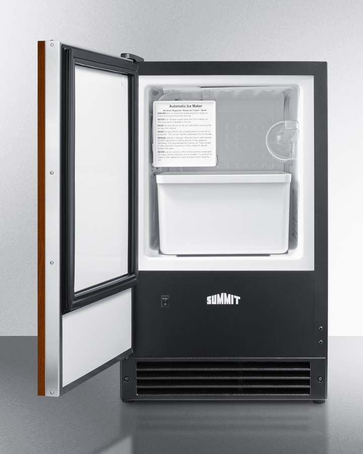 15 lb. Drain-Free Built-In Icemaker (Panel Not Included) BIM26IFLHD