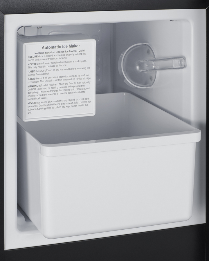15 lb. Drain-Free Built-In Icemaker (Panel Not Included) BIM26IFLHD