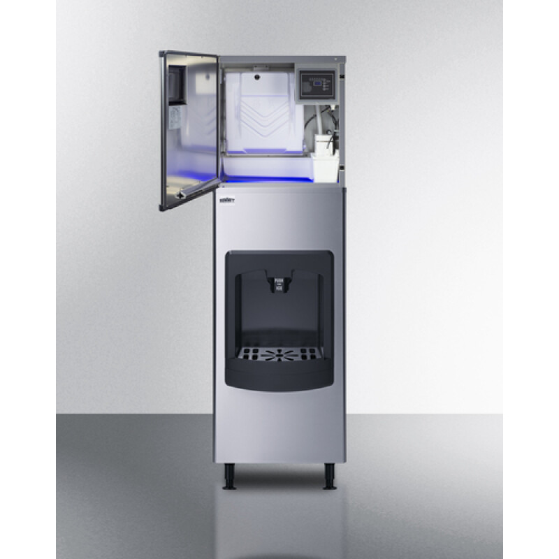 350 lb. Commercial Ice Machine With Ice Dispenser BIM350KDISP