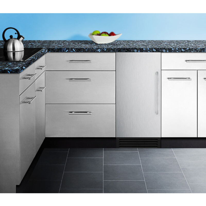 Built-In 45 lb. Clear Icemaker, ADA Compliant BIM44GADA