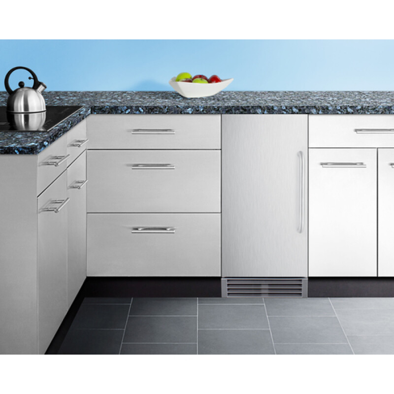 Built-In 45 lb. Clear Icemaker, ADA Compliant BIM44GCSSADA