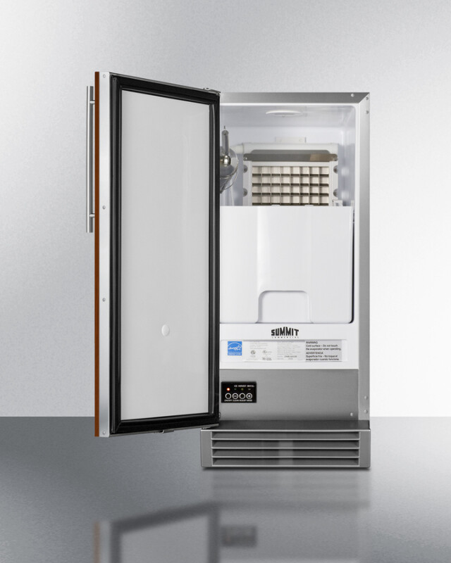 Built-In 45 lb. Clear Icemaker (Panel Not Included) BIM44GCSSIF
