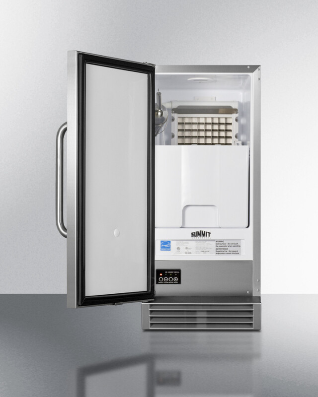 Built-In Outdoor 50 lb. Clear Icemaker view 3