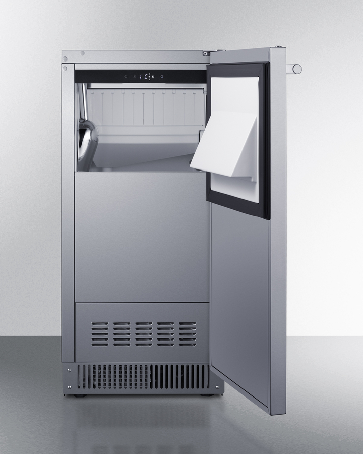 15" Outdoor Ice Machine, ADA Compliant BIM63OSADALHD