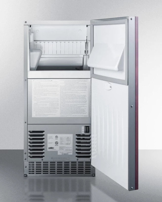 47 lb. Clear Outdoor Icemaker (Panel Not Included) BIM68OSGDRIF