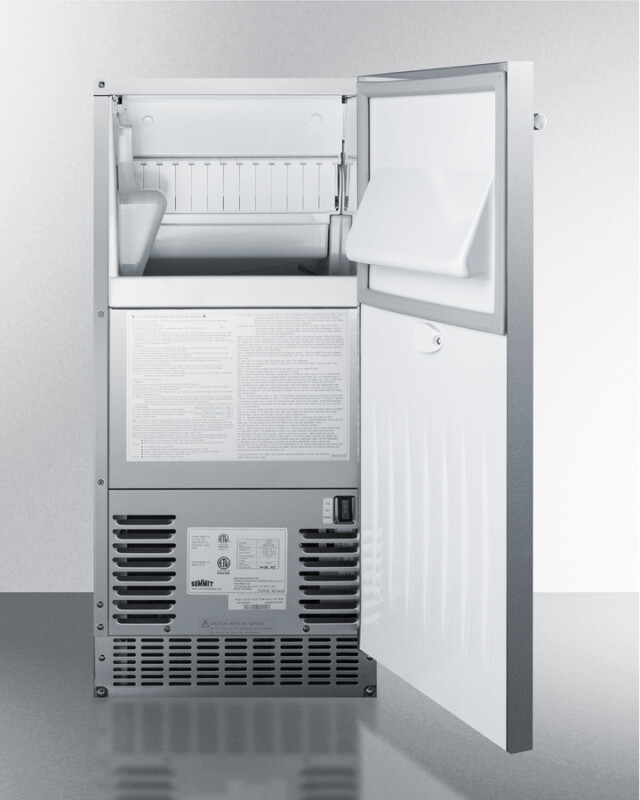 47 lb. Clear Outdoor/Indoor Icemaker view 2