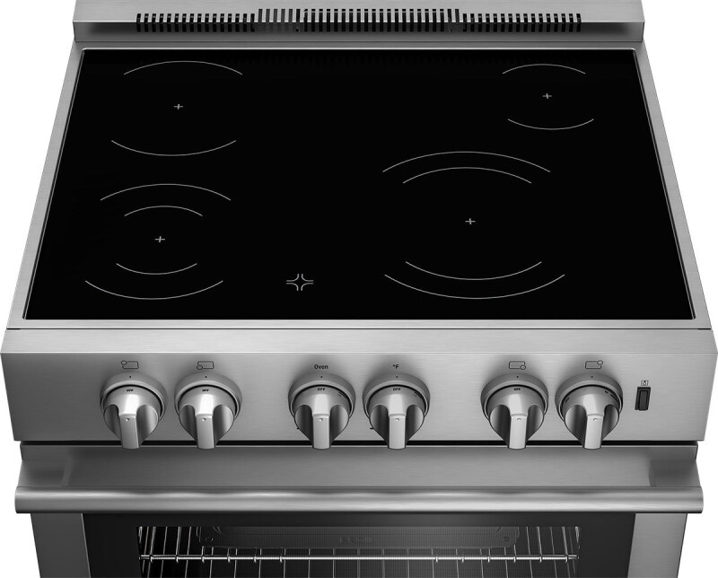 30" Induction Slide-In Range view 3
