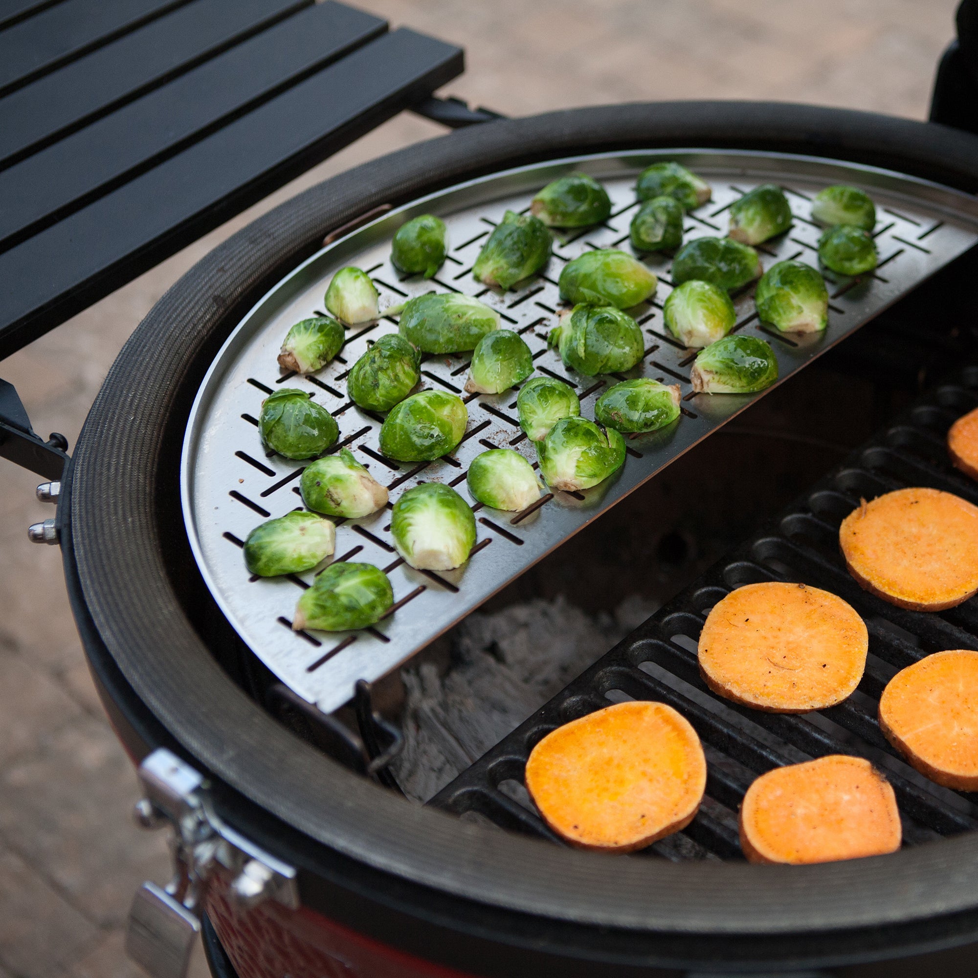 Half-Moon Fish and Vegetable Grate - Big Joe BJHSSCGFV