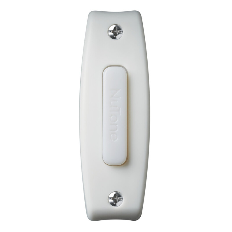 Line Voltage Wired Doorbell w/ (2) LED Lighted Pushbutton Builder Kit BKL342LWH