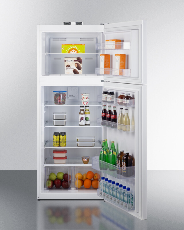 28" Wide Top-Mount Refrigerator-Freezer With NIST-Calibrated Thermometers BKRF151W