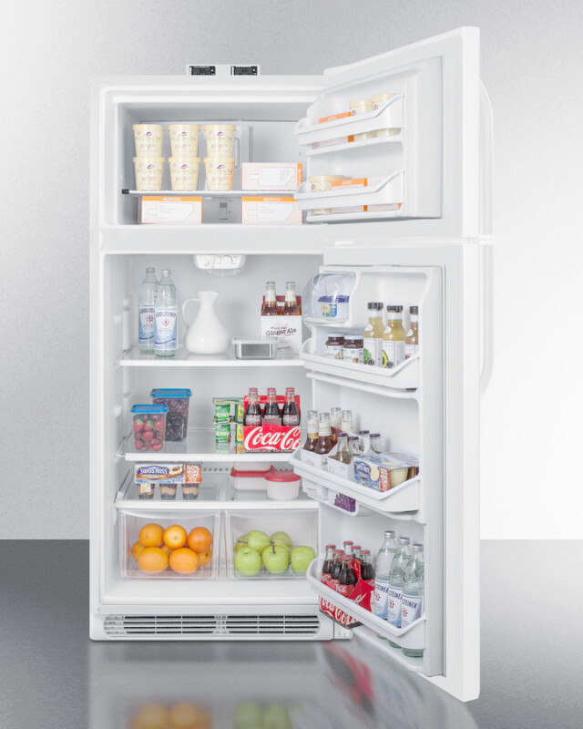 30" Wide Break Room Refrigerator-Freezer BKRF18W